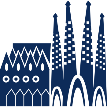 The sagrada familia in barcelona png