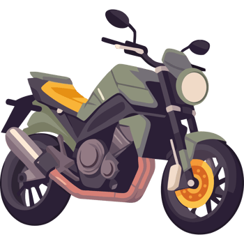 motorcycle, competition for championship icon isolated png
