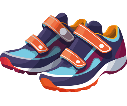 pair, sports shoe fashion icon isolated png