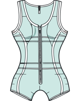 modern body shaper for women icon isolated png