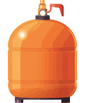 Flammable gasoline tank icon png