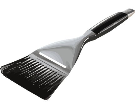 Paintbrush handle icon isolated png