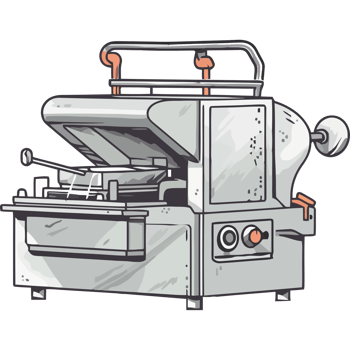 Modern machinery isolated icon png