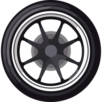 Car wheel clipart png
