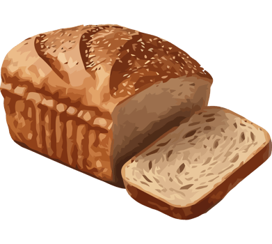 Freshly bread icon isolated png