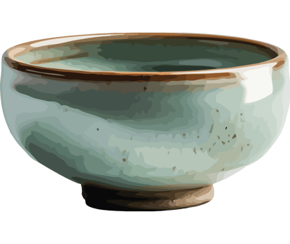 Earthenware pottery icon isolated png