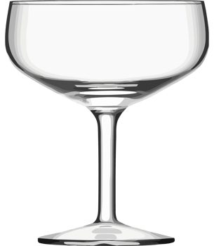 A glass of wine on a black background png