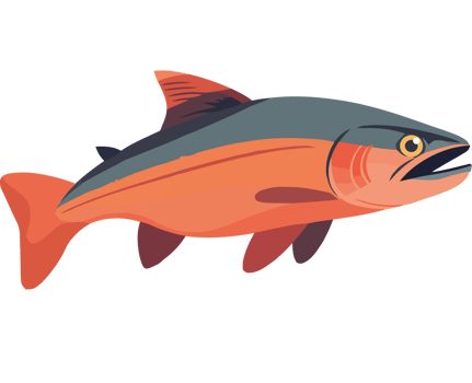 Fresh fish sea icon isolated png