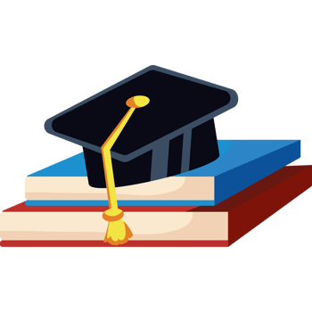 Graduation diploma roll school png