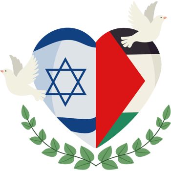 Israel and palestine flag png