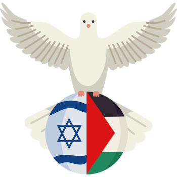 Israel and palestine png