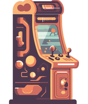game machine old casino icon isolated png