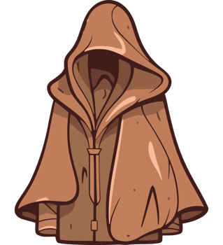 sorcerer costume retro style icon isolated png
