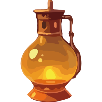 retro lantern handle ornate icon isolated png