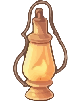 lantern handle ornate decorative icon isolated png