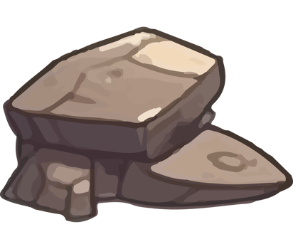 strong and gray stones icons isolated png