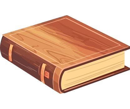 Antique book symbol of christianity png