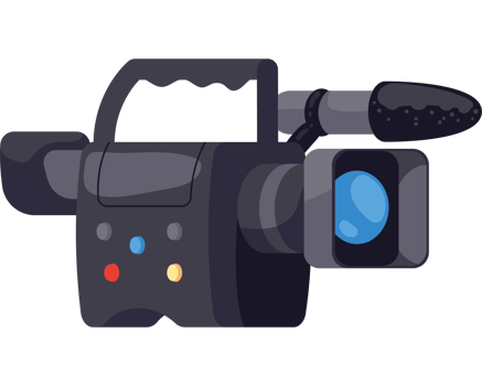Camera film device icon png