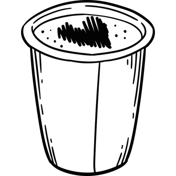 eco coffee cup drawn beverage illustration isolated png