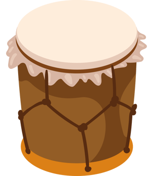 drum colombian pacific music isolated png