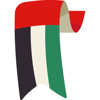 uae national day flag celebration isolated png