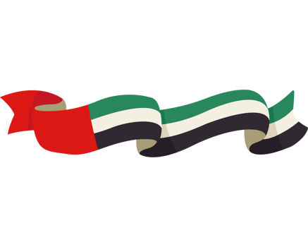 uae national day flag waving illustration png