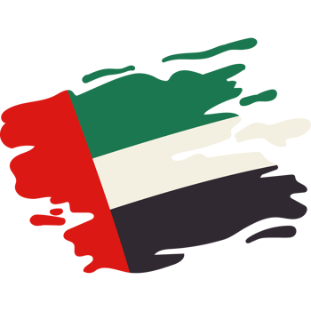 uae national day flag grunge style illustration png
