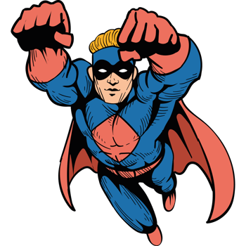 hero pop art brave illustration png