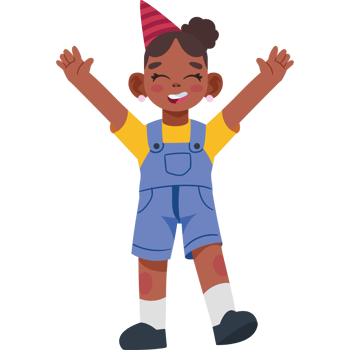 Happy birthday girl clipart png