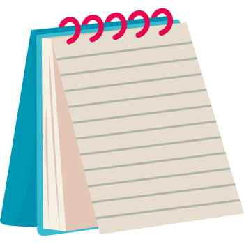 Clipart note pad icon png
