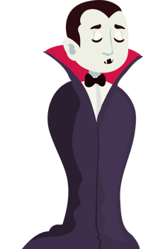 Dracula vampire illustration png