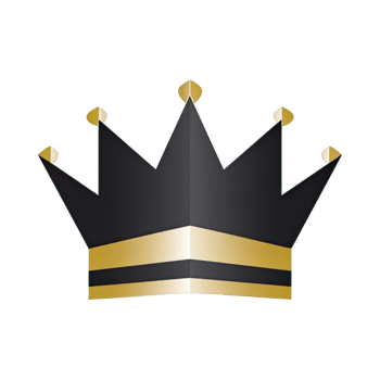 Black and Gold Crown. png