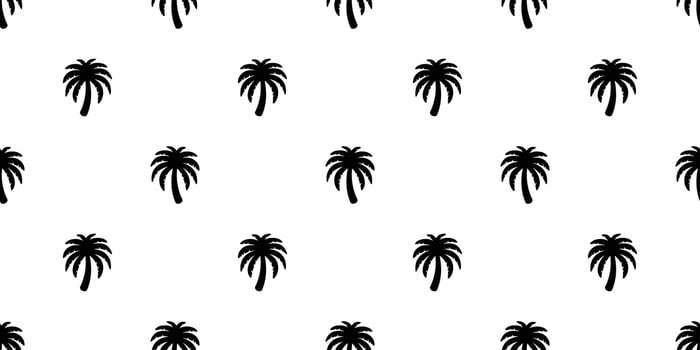 palm tree seamless pattern coconut tree island tropical gift wrapping paper beach ocean summer scarf isolated tile background repeat wallpaper cartoon illustration design vector