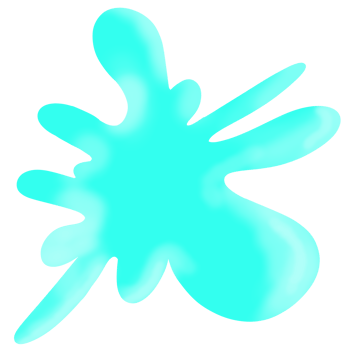 Water drop splash element png