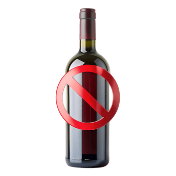 no alcohol bottle symbol, cut out png