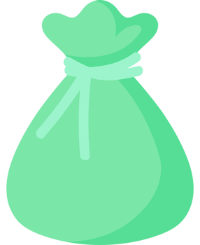 money bag design png