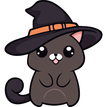 halloween pet cute cat png