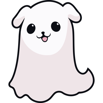 halloween pet cute ghost png