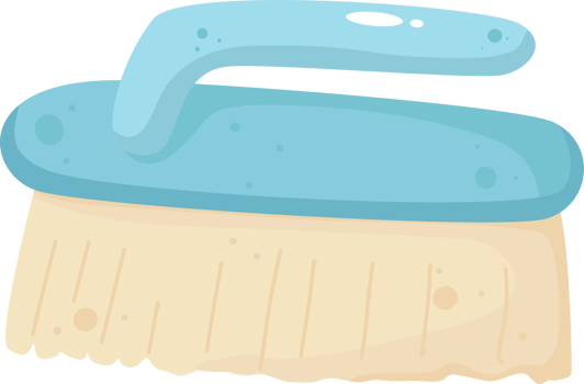 cute laundry illustration brush png