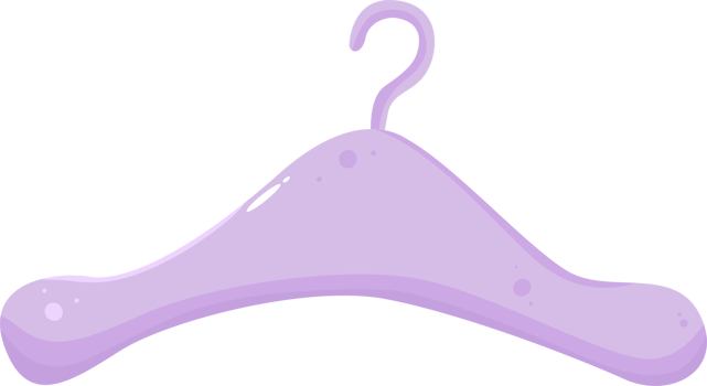 cute laundry illustration hanger png