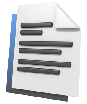 Document file with copywriting png