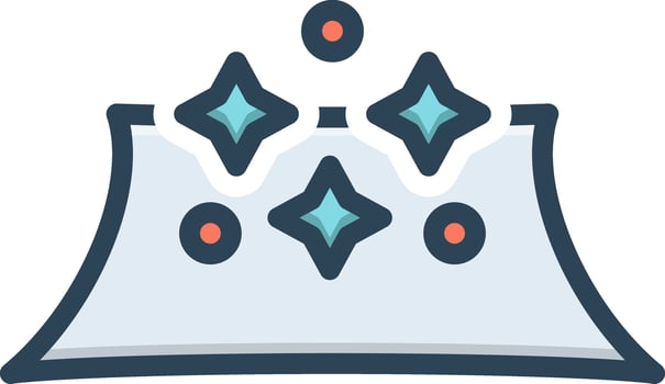 Color icon for cleanliness vector