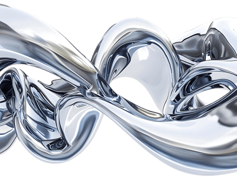 Abstract Liquid Metal Sculpture with Transparent Background, Abstract Metal 3D Design, Shiny Chrome, Fluid Metal, Abstract Art, Silver Fluid, Silver Abstract, Chrome Abstract, Chrome Design, Metal Sculpture, Liquid Metal Abstract, Abstract Background, Met png