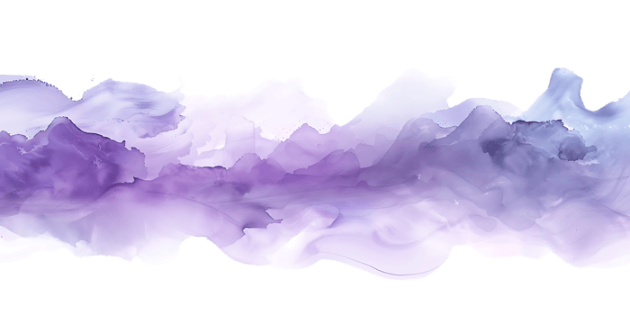 Purple Watercolor Abstract Background with Transparent Background png