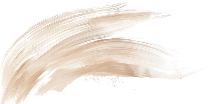 Abstract Beige and White Paint Strokes with a Transparent Background png