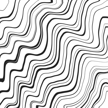 Monochrome liquid texture. Waving line background. Black marble texture png