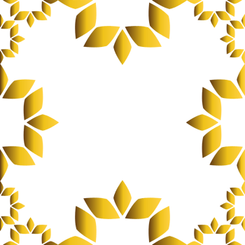 Decorative Gold Edge Design png