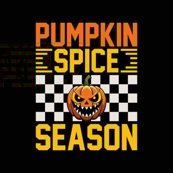 Halloween Pumpkin Spice Season vector