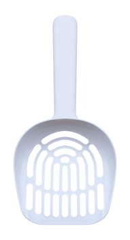 Blue shovel for cat litter box png