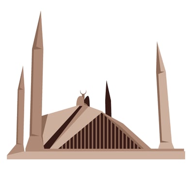 Islamic architecture mosque illustration illustration vector